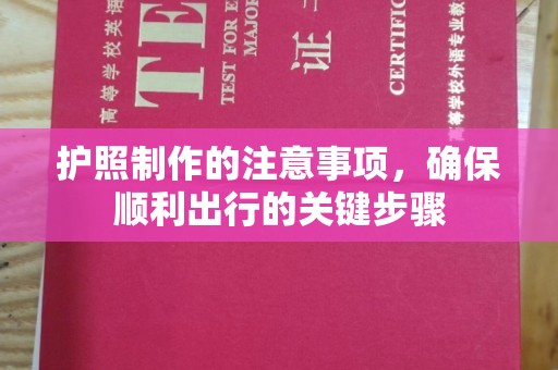 勉县护照制作的注意事项，确保顺利出行的关键步骤