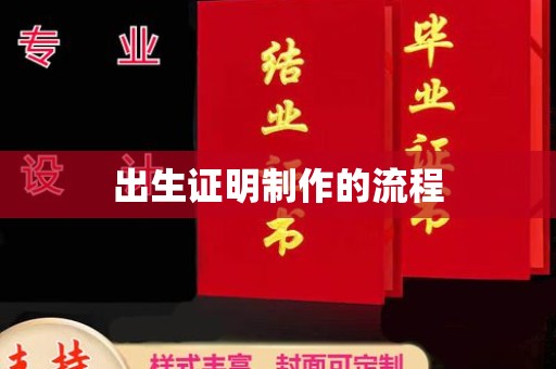 勉县出生证明制作的流程